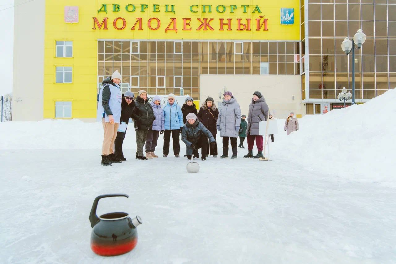  «Зимний драйв» охватил долголетов в городе Куровское.